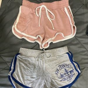 2 SWEAT SHORTS 💗